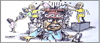 Cartoon: ‘I’ll turn your waste to energy for Renewed Hope’